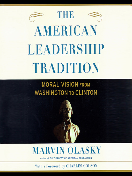 Title details for The American Leadership Tradition by Marvin Olasky - Wait list